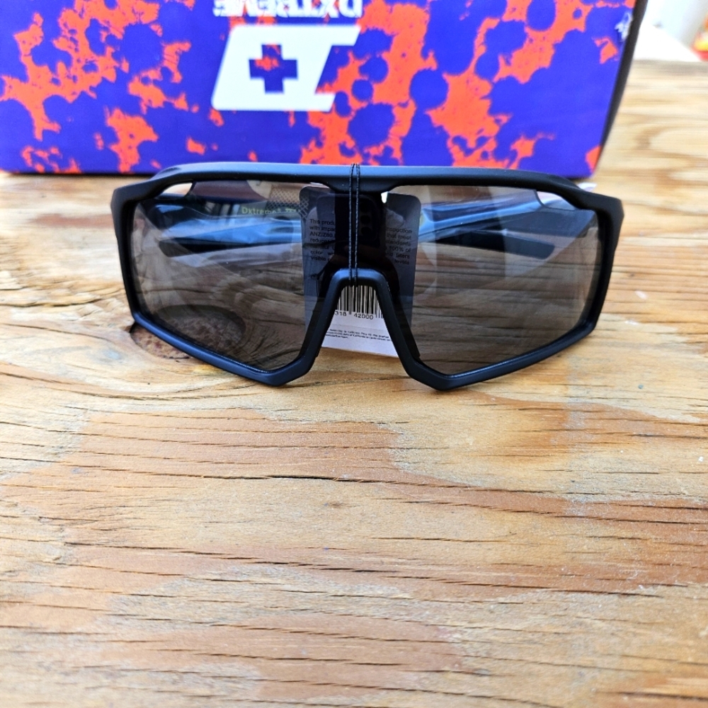 Dxtreme Black Sunglasses with Dark Lenses - Picture 4 of 14
